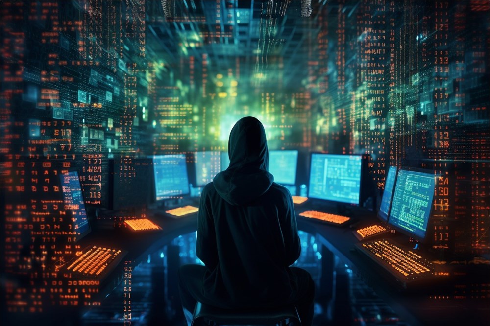 黑客,代码,程序员 (图片来源:AI合成) 黑客,代码,程序员